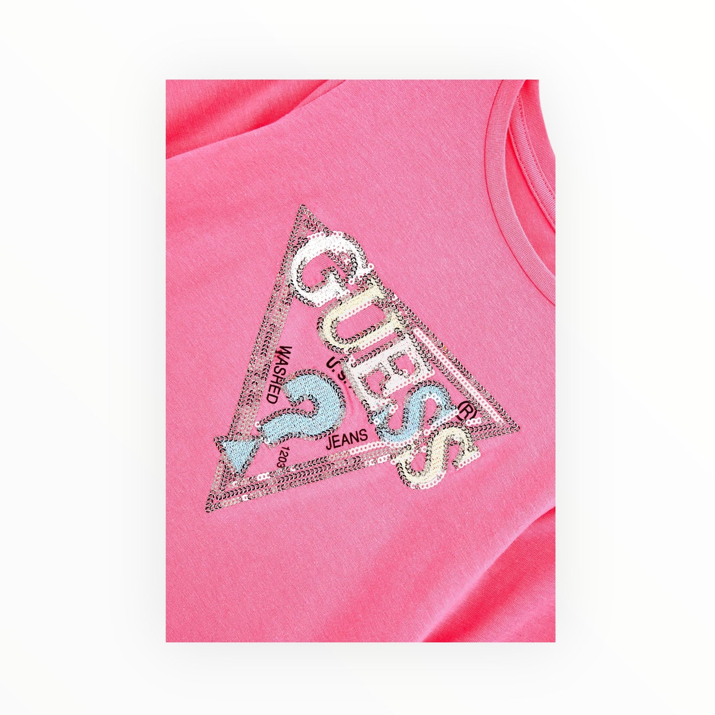 T-shirt Guess con paillettes