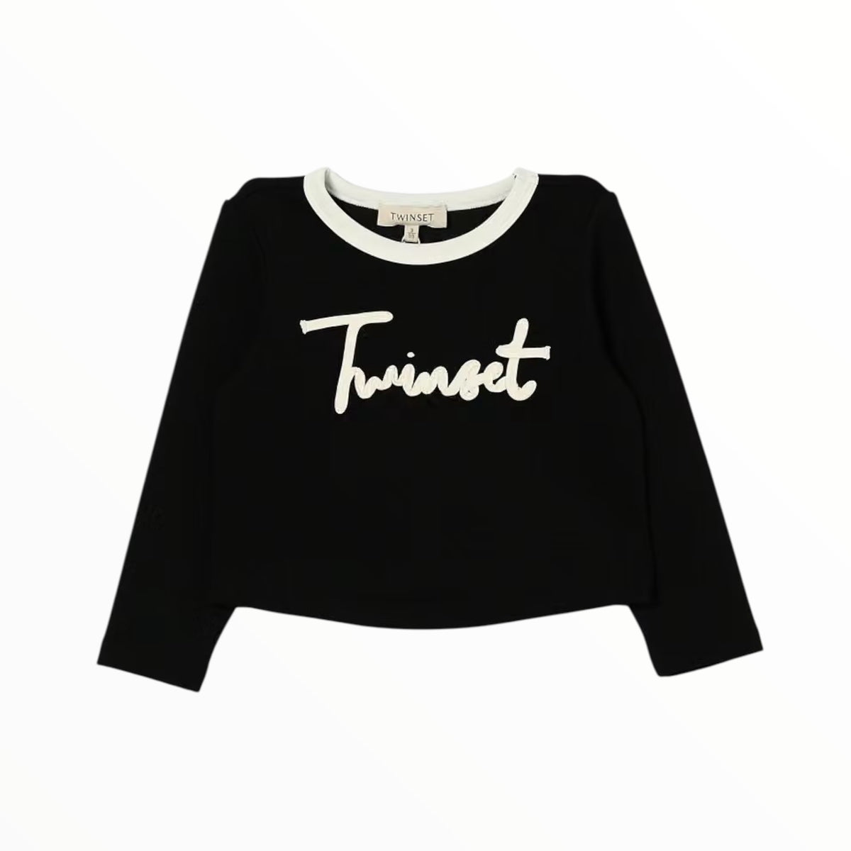 Felpa Twinset crop in neoprene