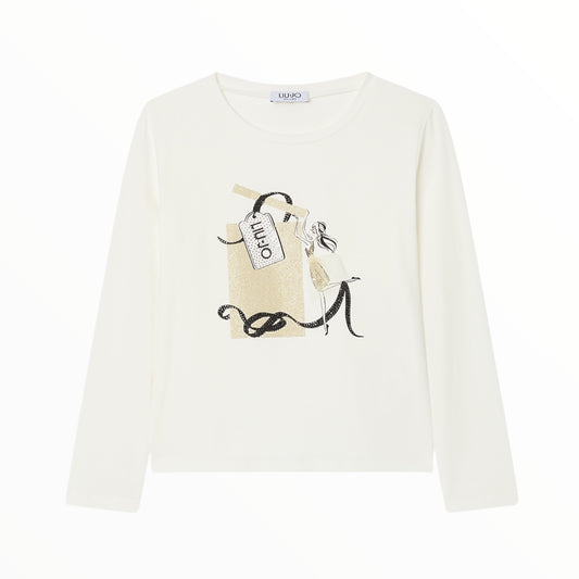 T-Shirt Liu Jo con strass