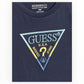 T-shirt Guess logo ricamato