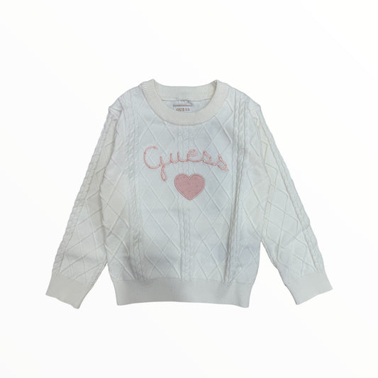 Maglione Guess rombi e trecce