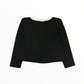 Felpa Twinset crop in neoprene