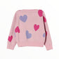 Maglione Liu Jo con cuoricini
