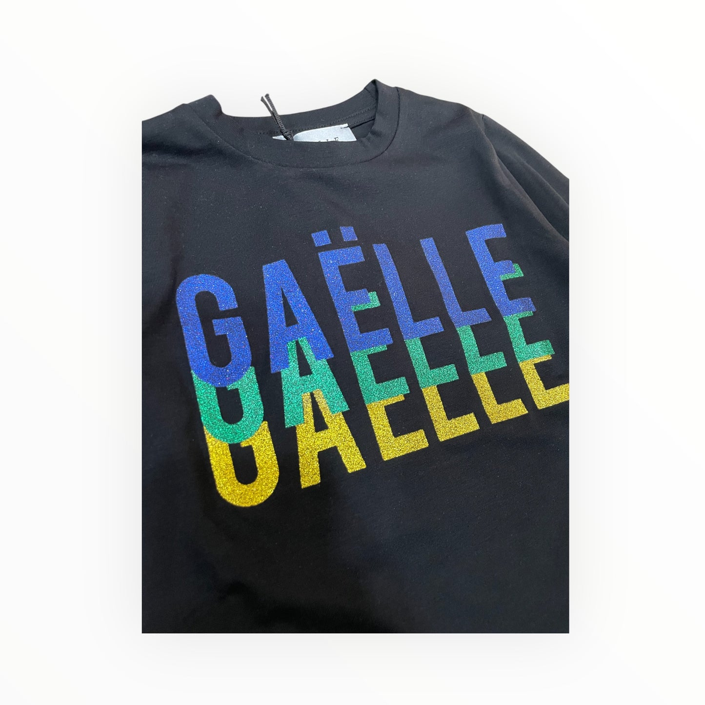 T-shirt Gaelle nera