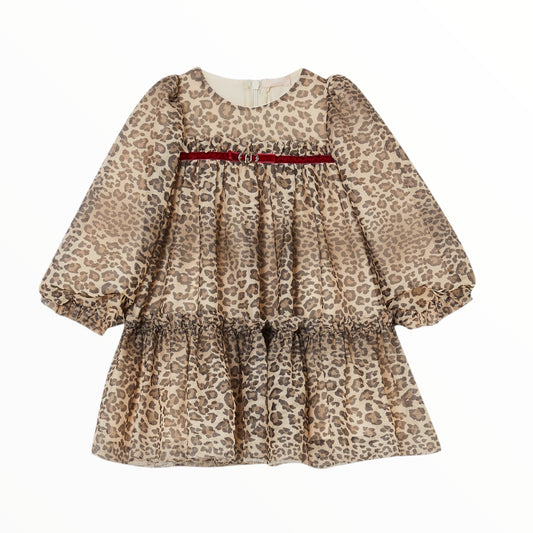 Abito in tulle animalier Liu Jo