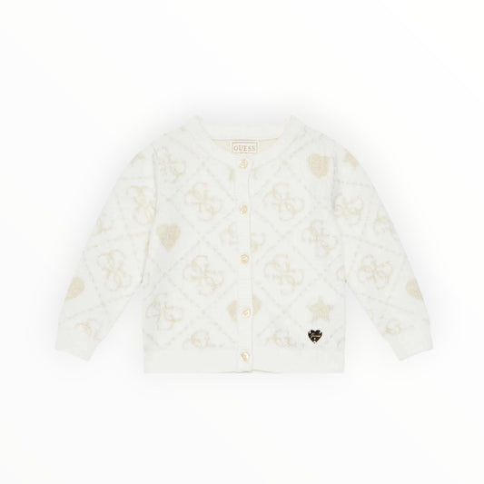 Cardigan Guess inserti dorati