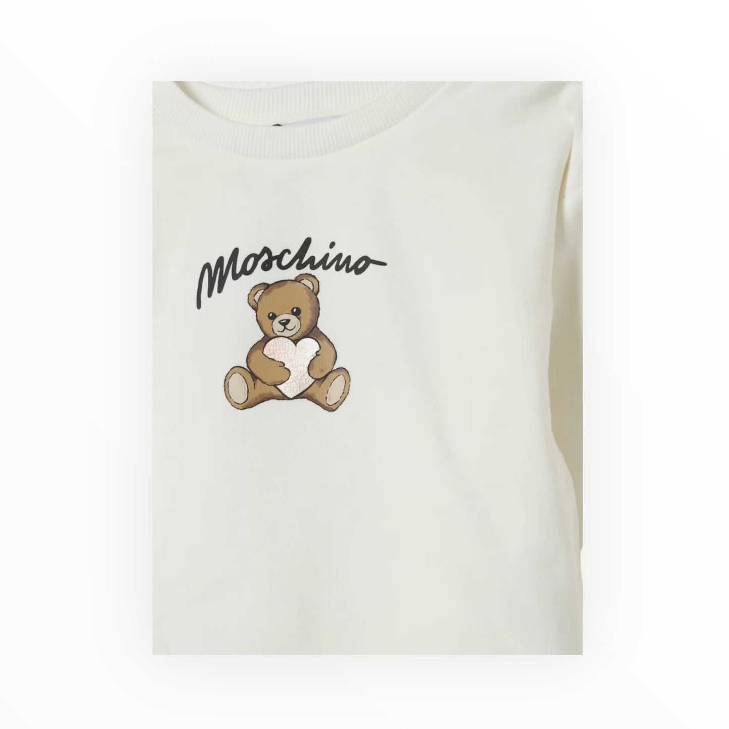 Felpa Moschino crop