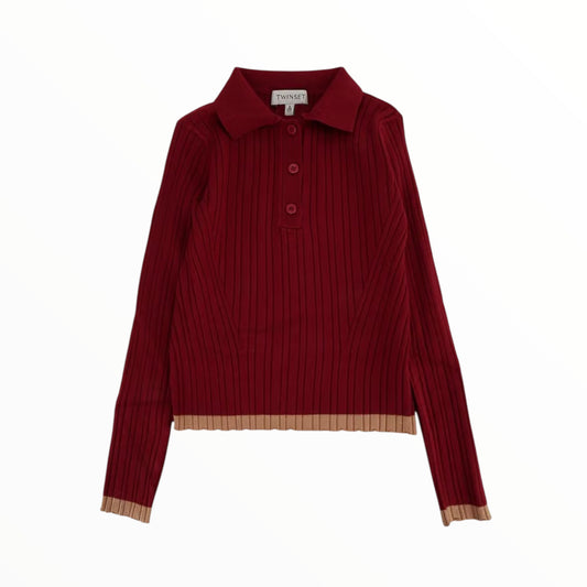 Maglione Twinset con colletto