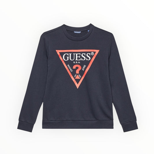 Felpa garzata Guess blu