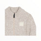 Maglione Boss beige con zip