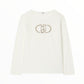 T-Shirt con logo Liu Jo monogram e strass