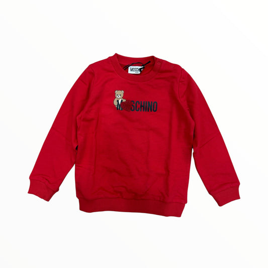 Felpa Moschino logo con cuore
