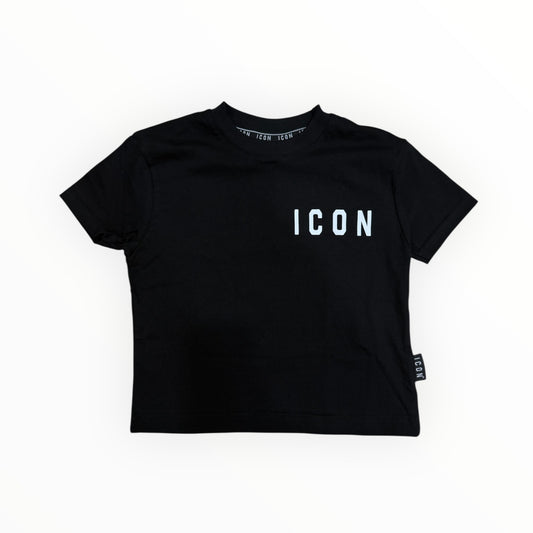 T-shirt crop Icon ragazza