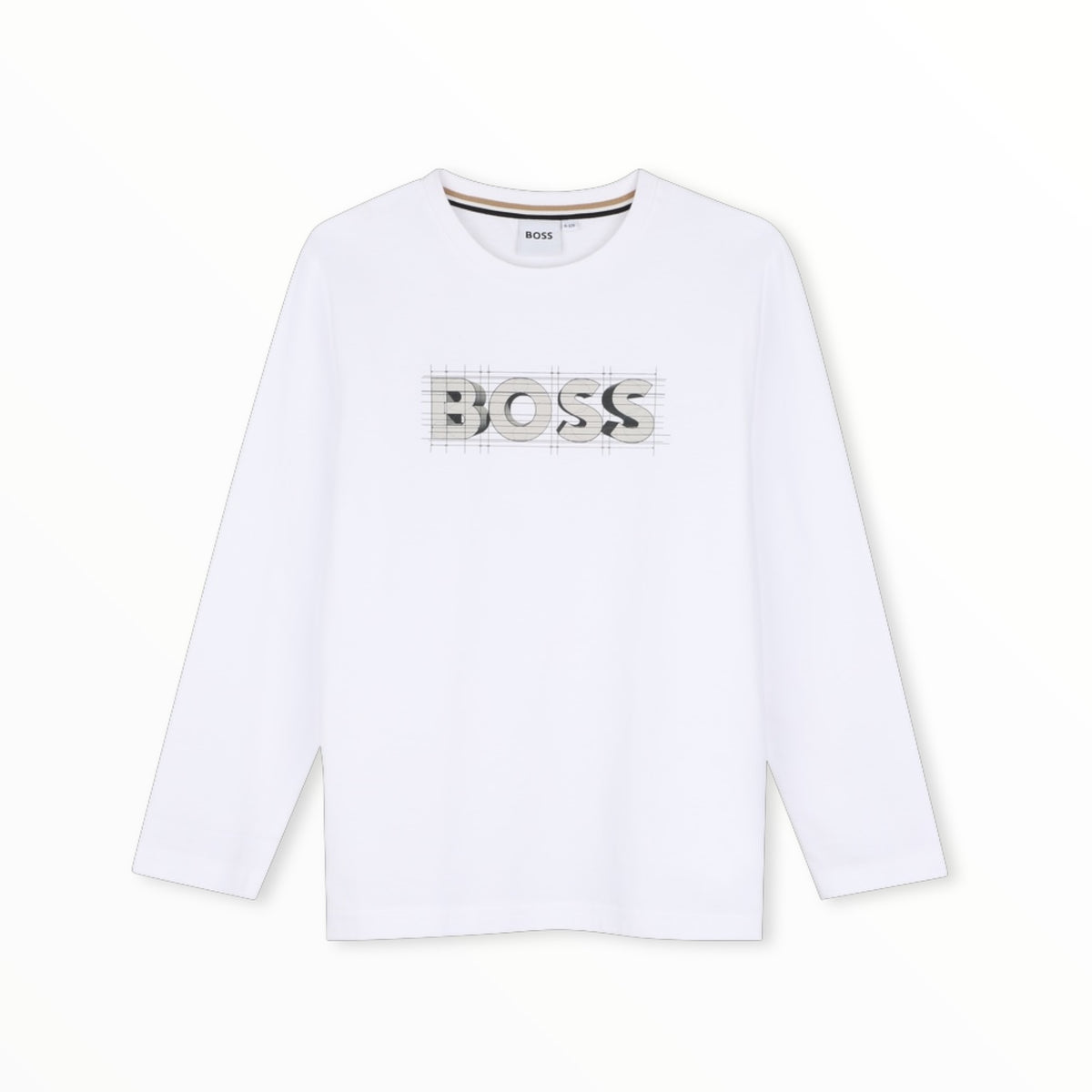 T-Shirt Boss con stampa