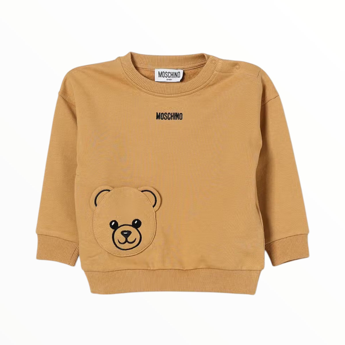 Felpa Moschino con tasca teddy