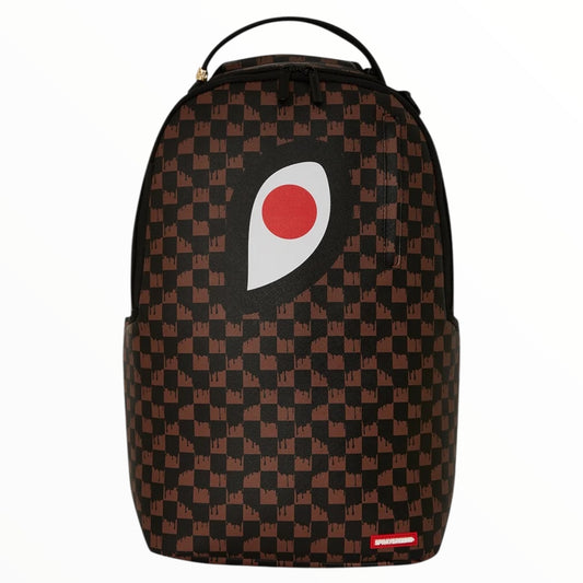 Zaino Sprayground One Eye Brown Check