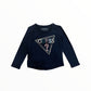 T-Shirt Guess blu con paillettes