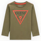 T-shirt Guess basic verde