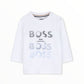 T-Shirt triplo logo Boss
