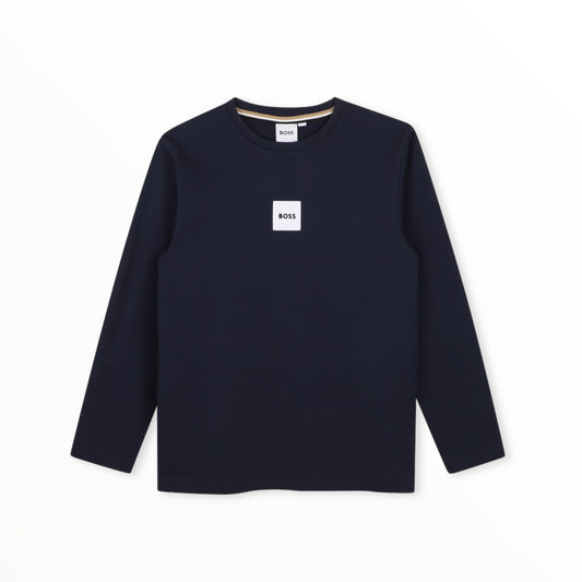 T-Shirt Boss blu
