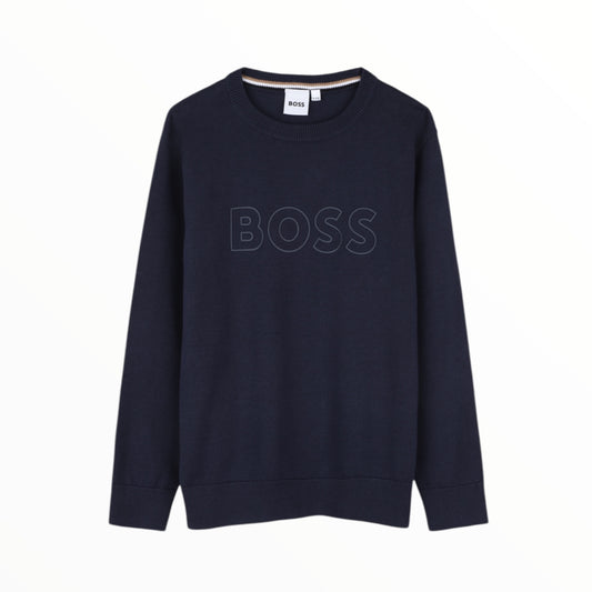 Maglione blu Boss