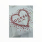 T-Shirt Guess con cuore glitterato