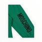 Pantalone in felpa Verde Logo Moschino