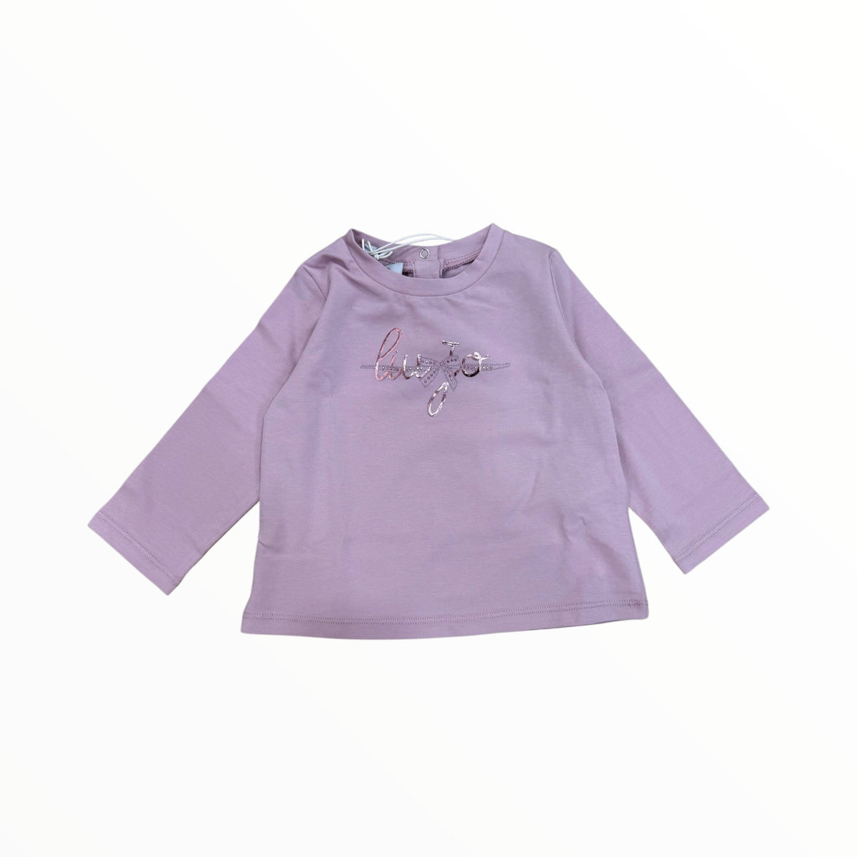 T-Shirt Liu Jo con logo neonata