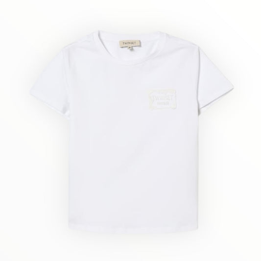 T-Shirt con logo Twinset