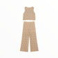 Completo in maglia rombi Twinset