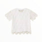 T-shirt Twinset con maniche in macramè