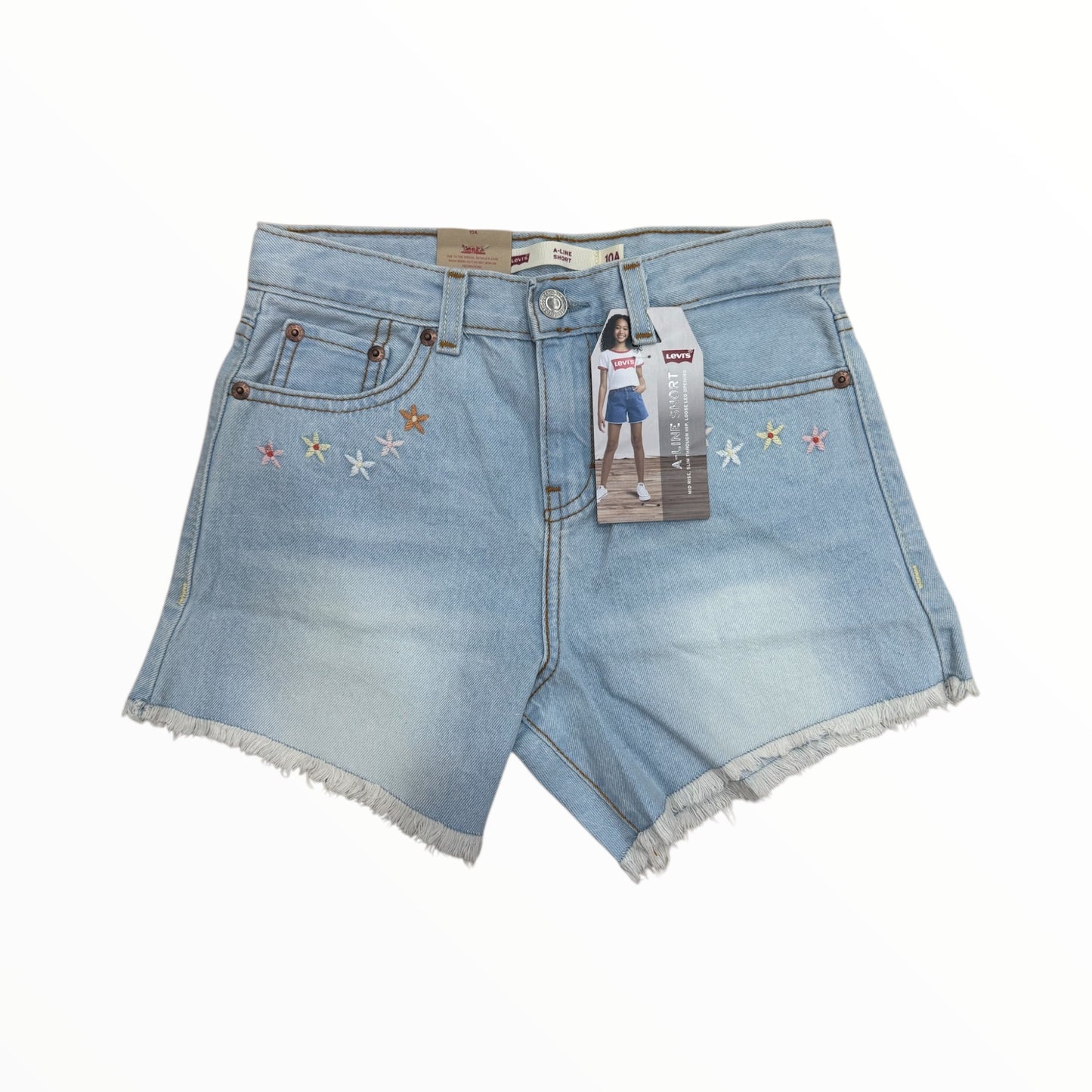Pantaloncino con fiori Levi's