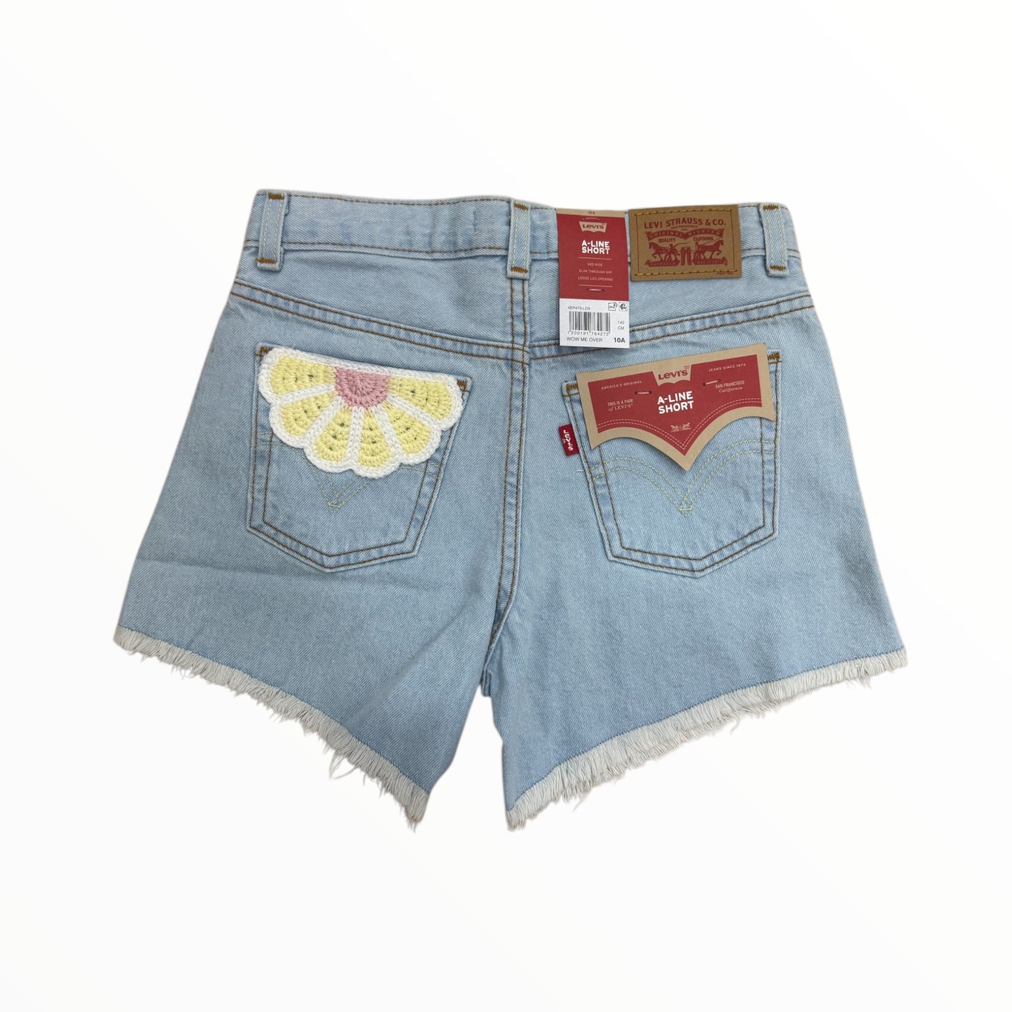 Pantaloncino con fiori Levi's