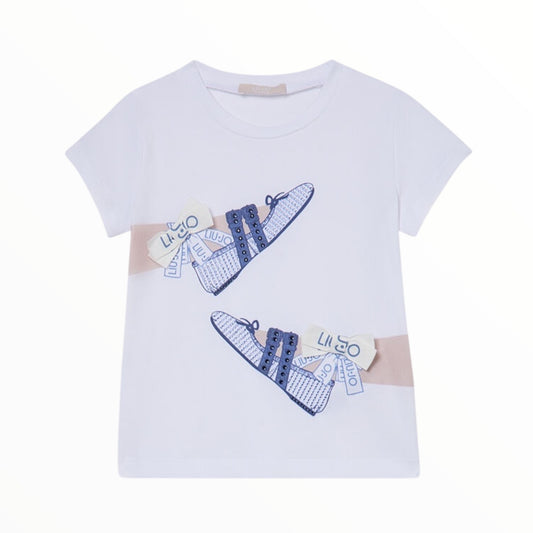 T-Shirt Liu Jo con fiocco