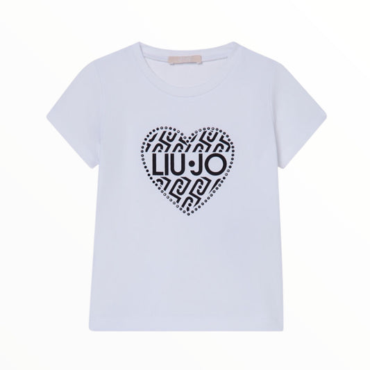 T-Shirt logo cuore Liu Jo