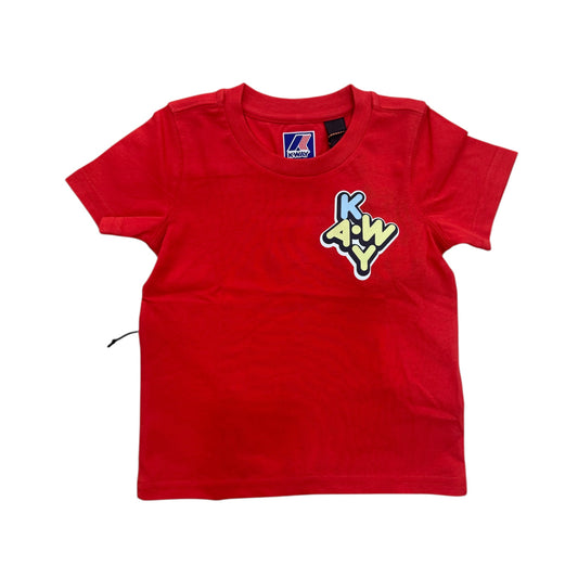 T-Shirt K-Way con tasca e zip
