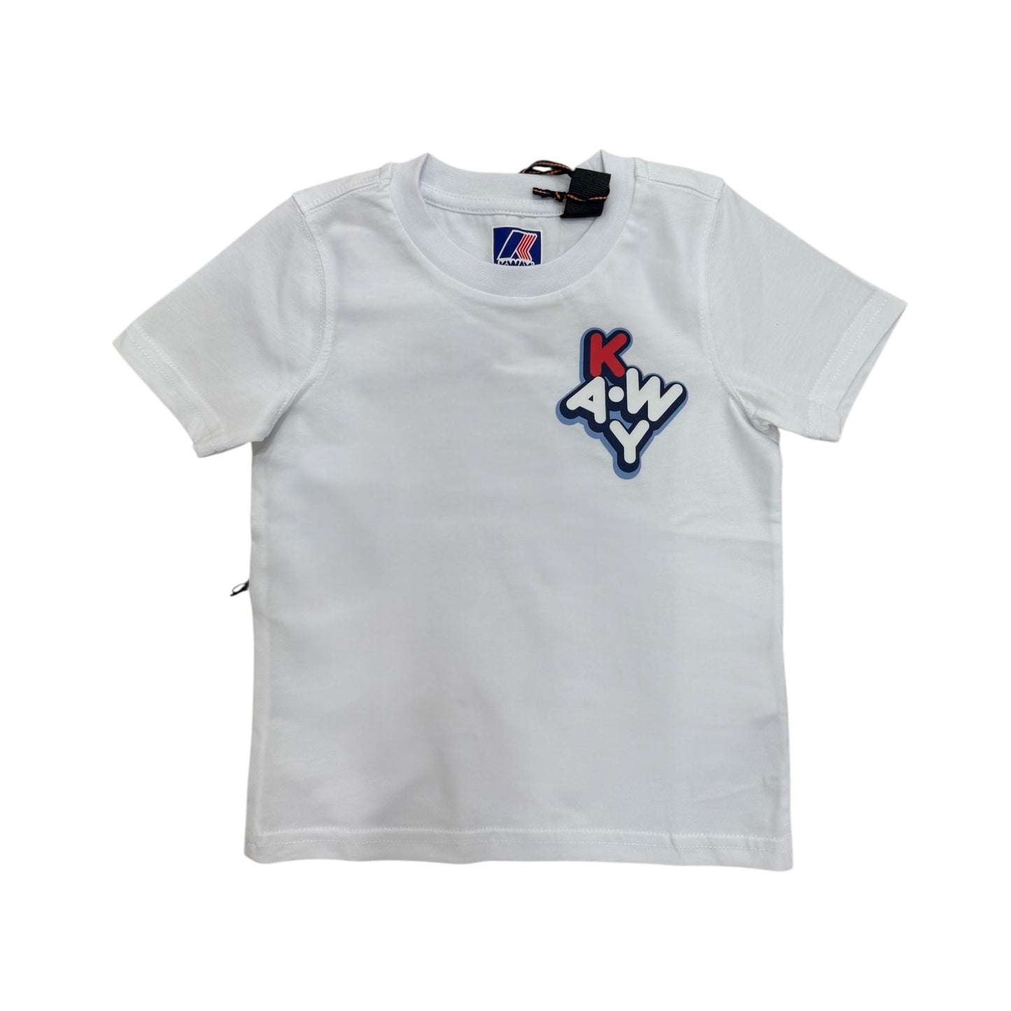 T-Shirt K-Way con tasca e zip