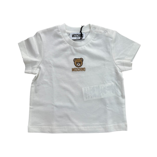T-Shirt Moschino logo ricamato