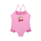 Costume Moschino con ciliegie