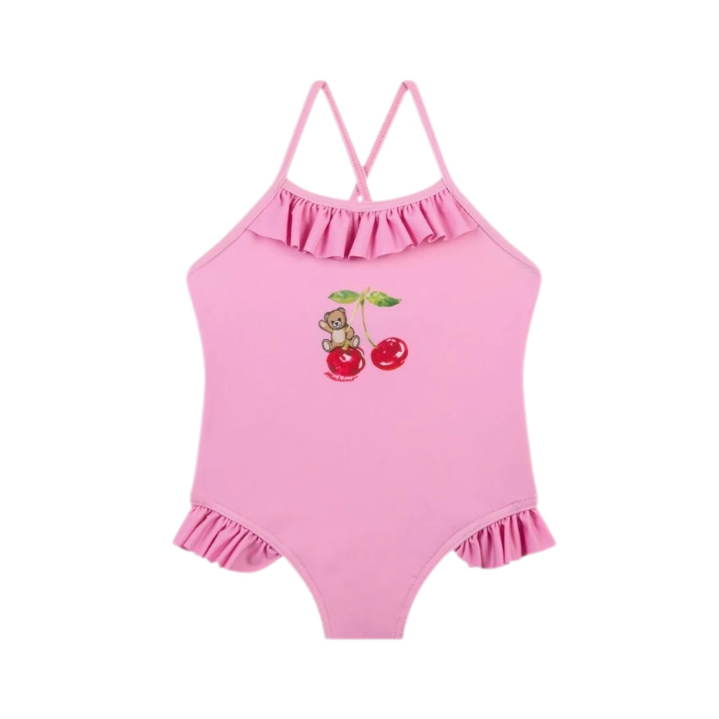 Costume Moschino con ciliegie