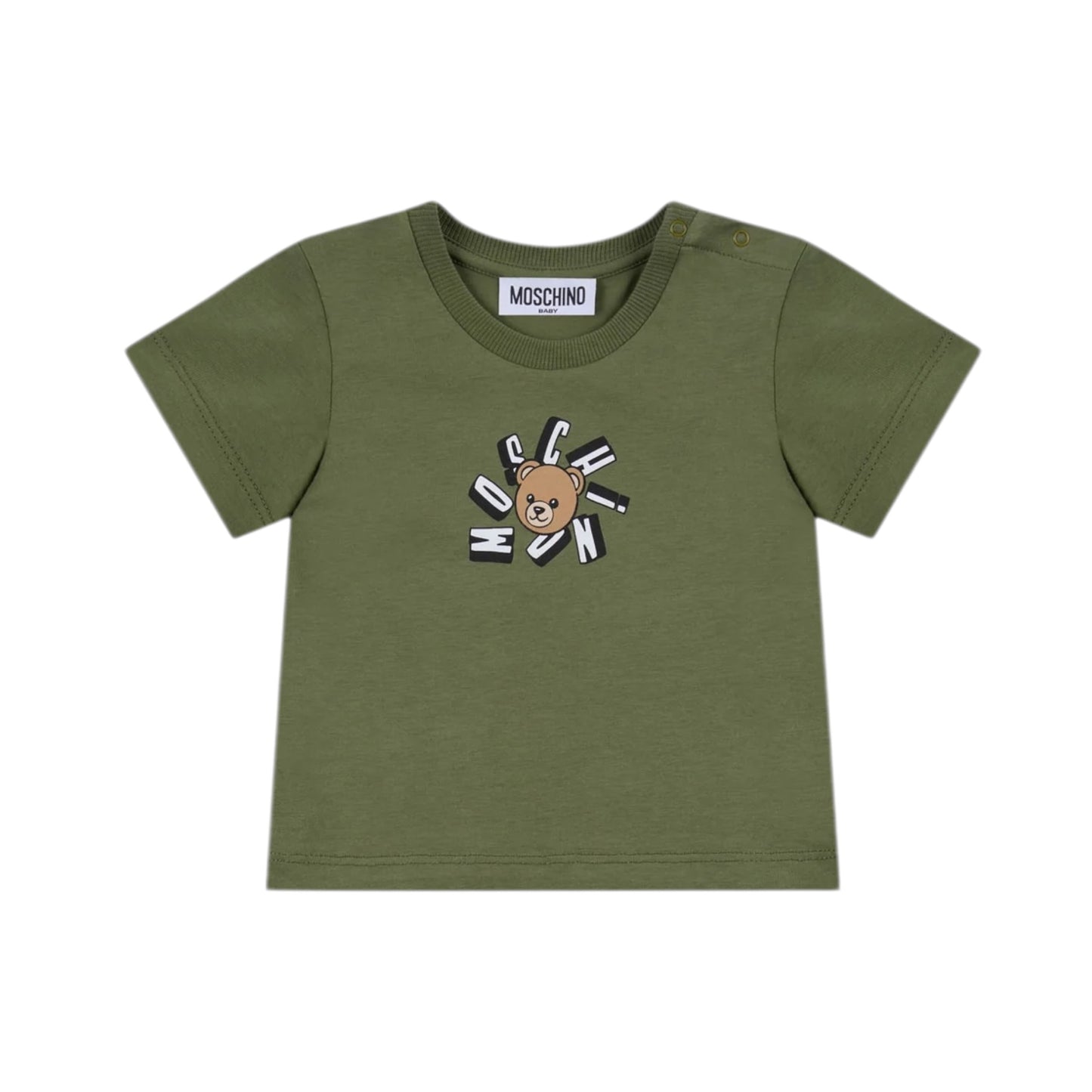 T-Shirt Moschino logo centrale