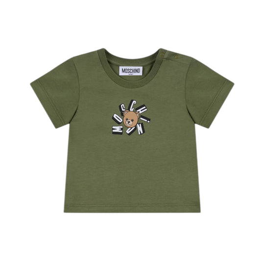 T-Shirt Moschino logo centrale