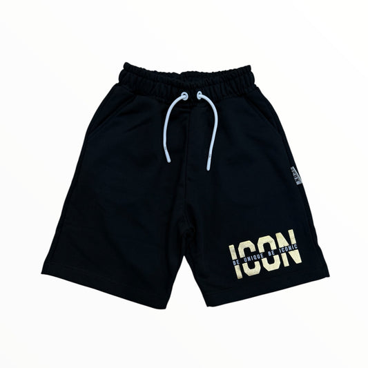 Pantaloncino Icon logo oro