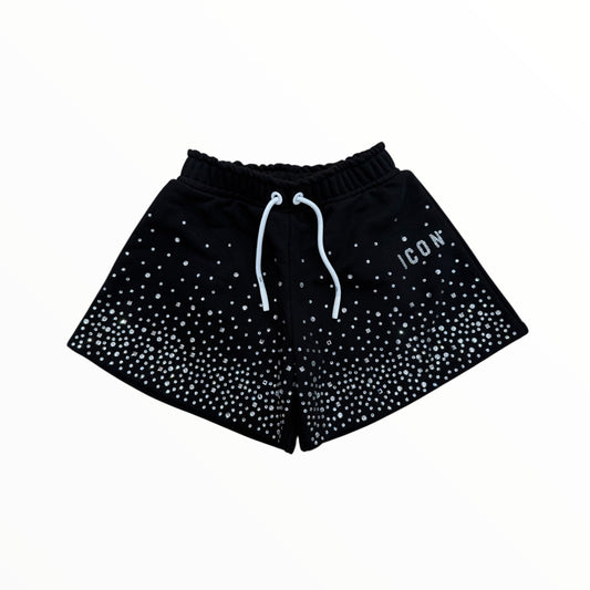 Pantaloncino Icon con strass ragazza