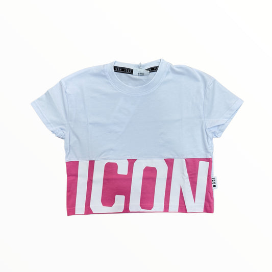 T-Shirt Icon banda rosa ragazza