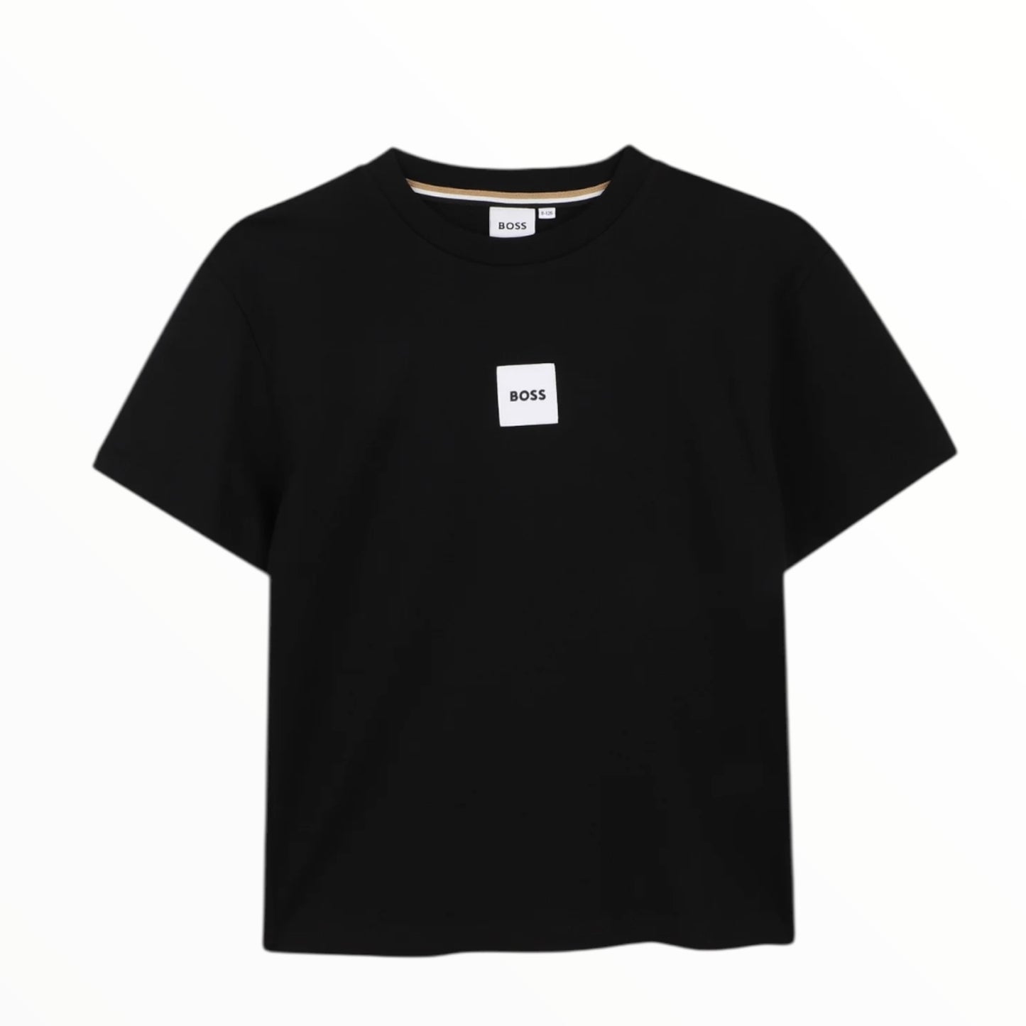 T-Shirt Boss logo centrale