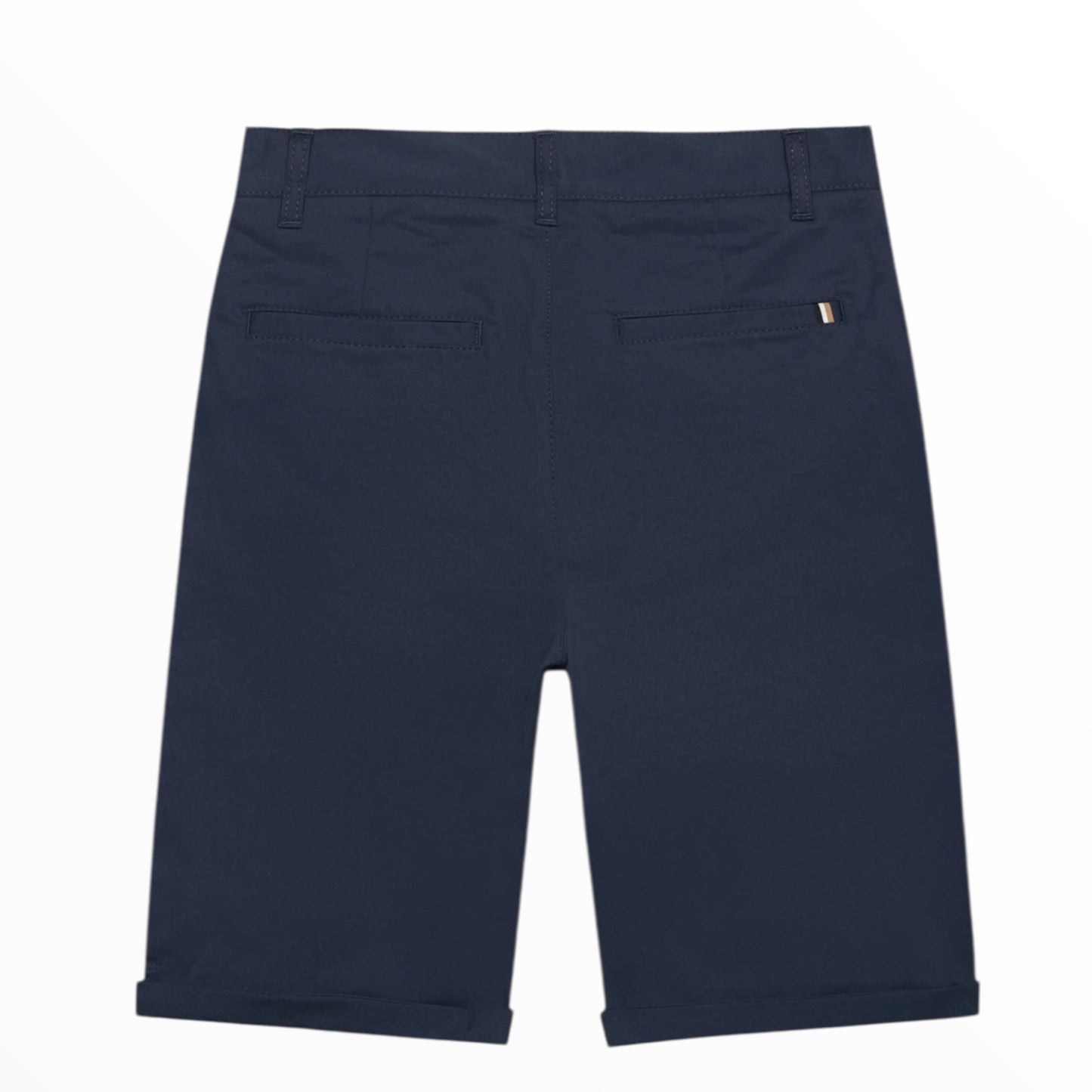 Pantaloncino Boss con risvolto