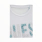 T-Shirt Guess fiori in rilievo