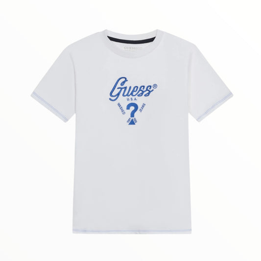 T-Shirt Guess logo ricamato