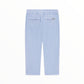 Pantalone misto lino celeste Guess